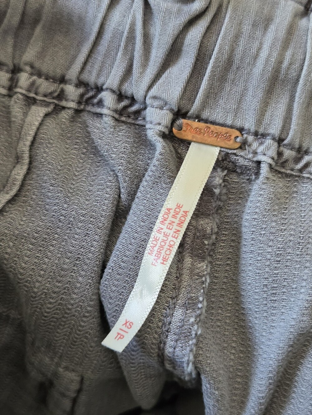 Free People Tahiti Drawstring Cargo Pants with Multiple Pockets - Picture 4 of 4